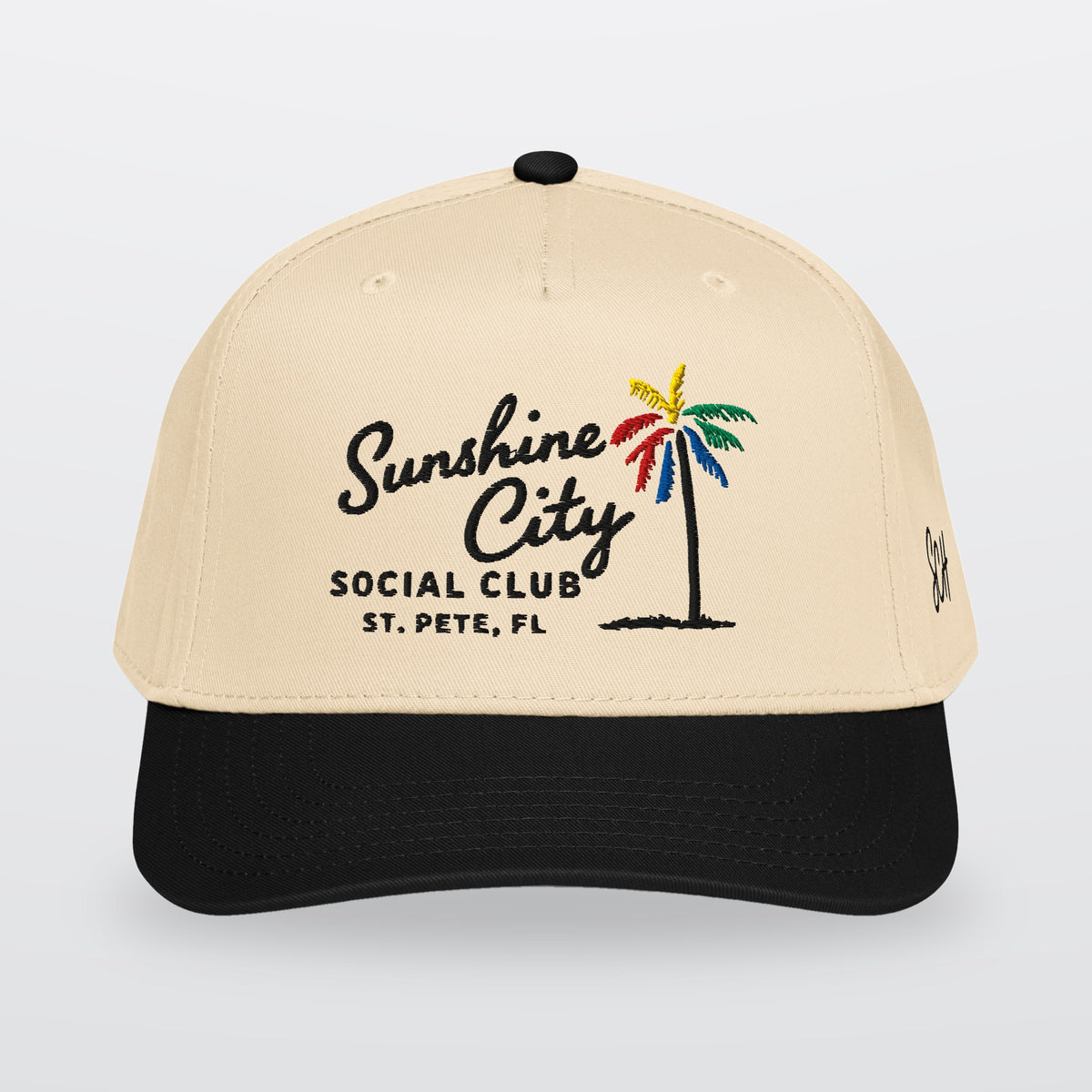 Sunshine City Social Club Postcard Hat - St. Petersburg, FL