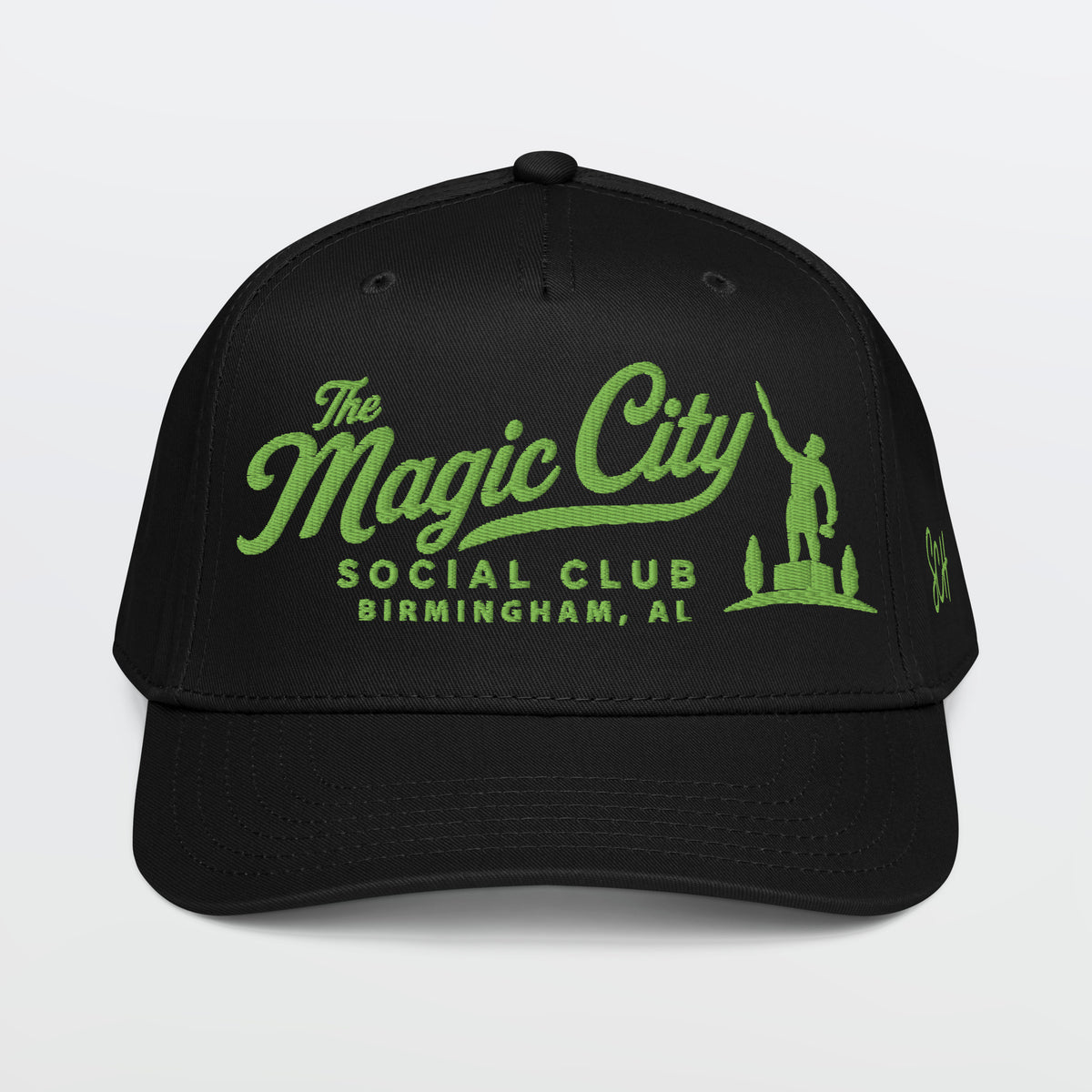 The Magic City Social Club Postcard Hat - Birmingham, AL
