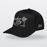 Sunshine City Social Club Postcard Black & White Hat - St. Petersburg, FL view 2