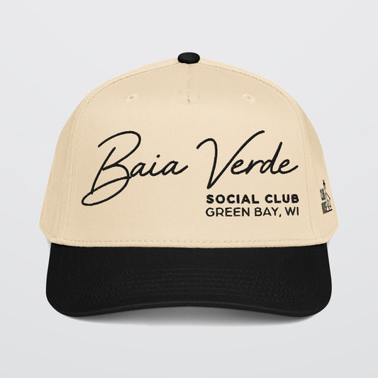 Baia Verde Social Club Hat — Green Bay, WI Snapback