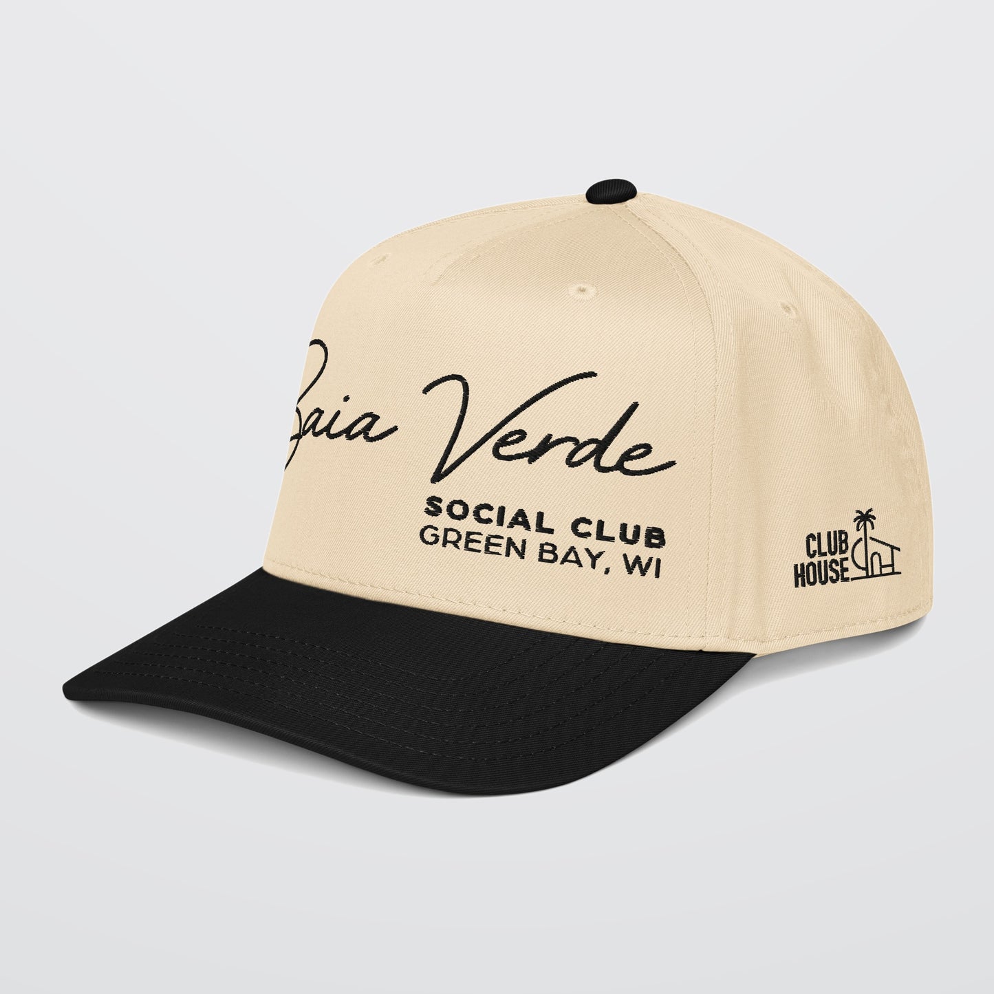 Baia Verde Social Club Hat — Green Bay, WI Snapback