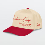 Sunshine City Social Club Signature Red Hat - St. Petersburg, FL view 2