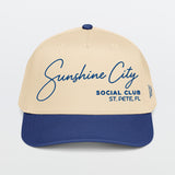Sunshine City Social Club Signature Blue Hat - St. Petersburg, FL view 1