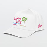 Sunshine City Social Club Neon White Postcard Hat - St. Petersburg, FL view 2
