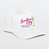 Sunshine City Social Club Neon White Postcard Hat - St. Petersburg, FL view 3